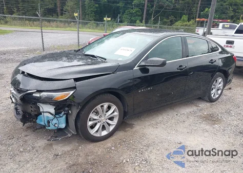 2025 Chevrolet Malibu Lt из США, поврежденный, VIN 1G1ZD5ST9SF129783